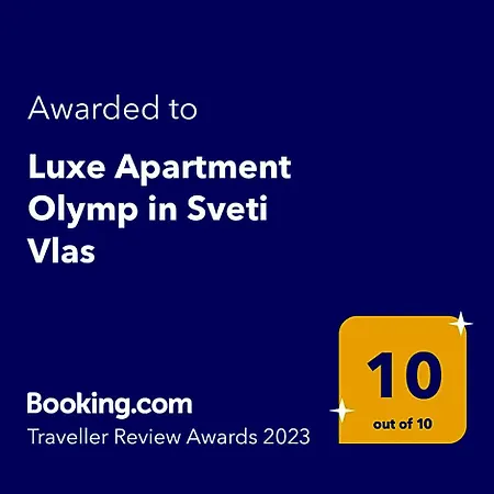 Luxe Olymp In Lejlighed Sveti Vlas